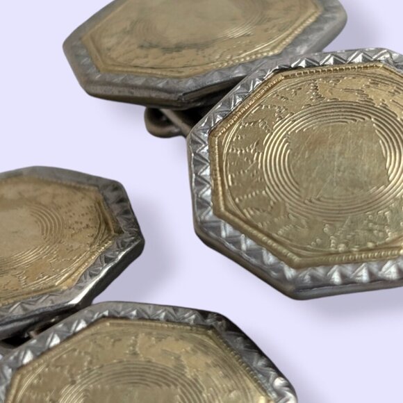 Antique Parks Bros & Rogers Cufflinks - Picture 2 of 6